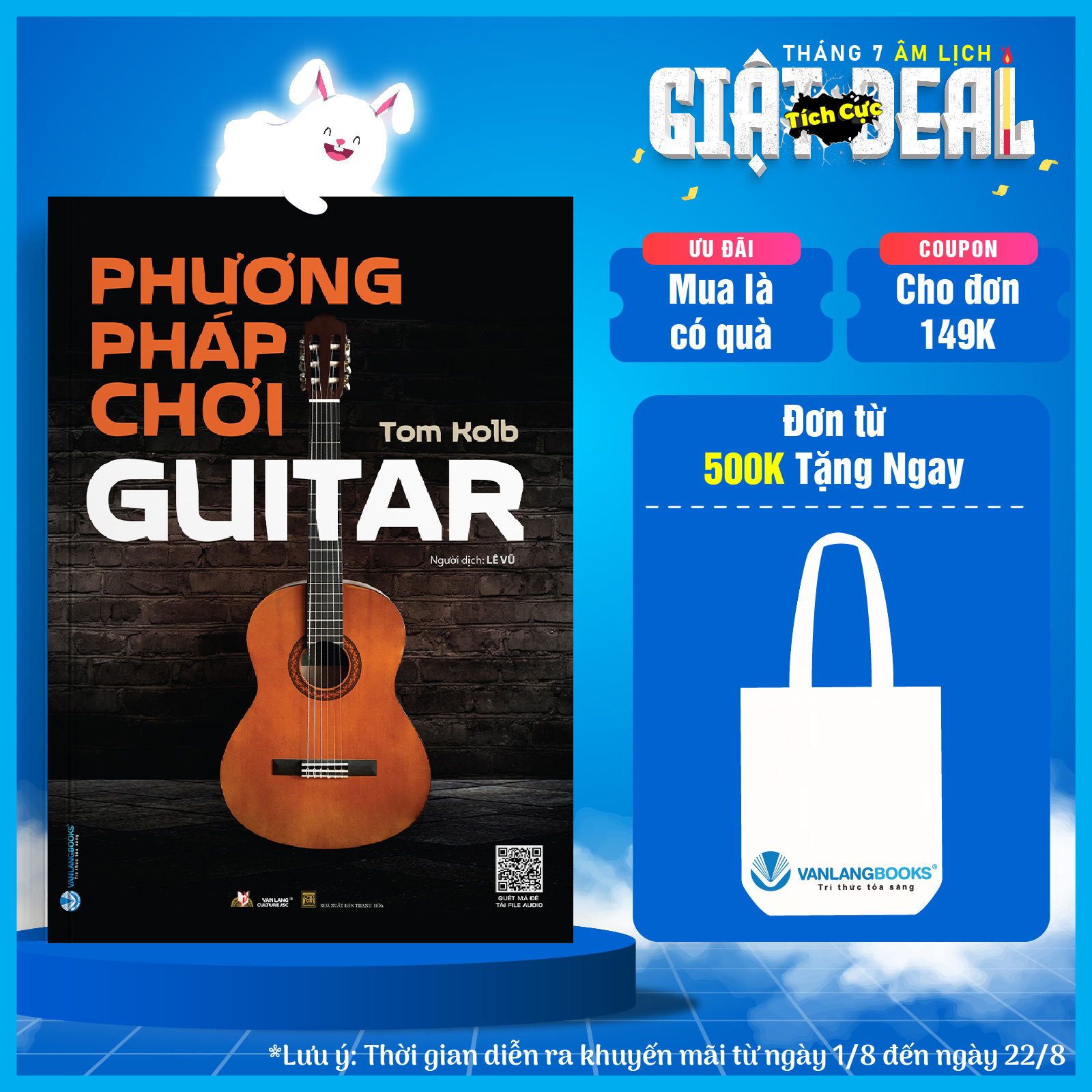 Sách - Phương Pháp Chơi Guitar -Vanlangbooks