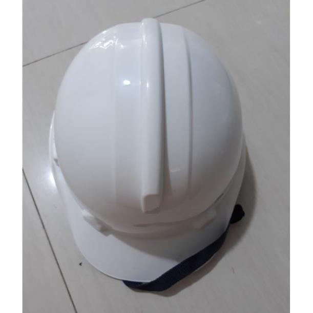 Mũ bảo hộ thùy dương núm vặn màu trắng