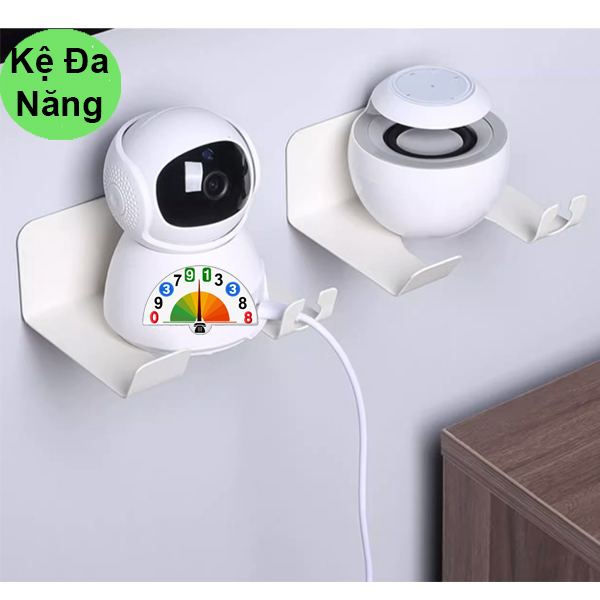 Giá Treo Máy Sấy Tóc Kệ Gác Đồ Đa Năng Kệ Treo Đa Năng