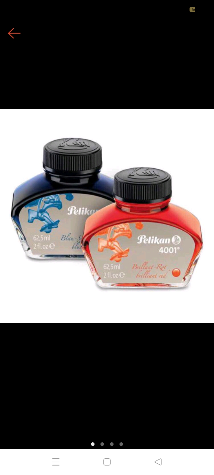 Mực Đức pelikan 4001 Cao cấp