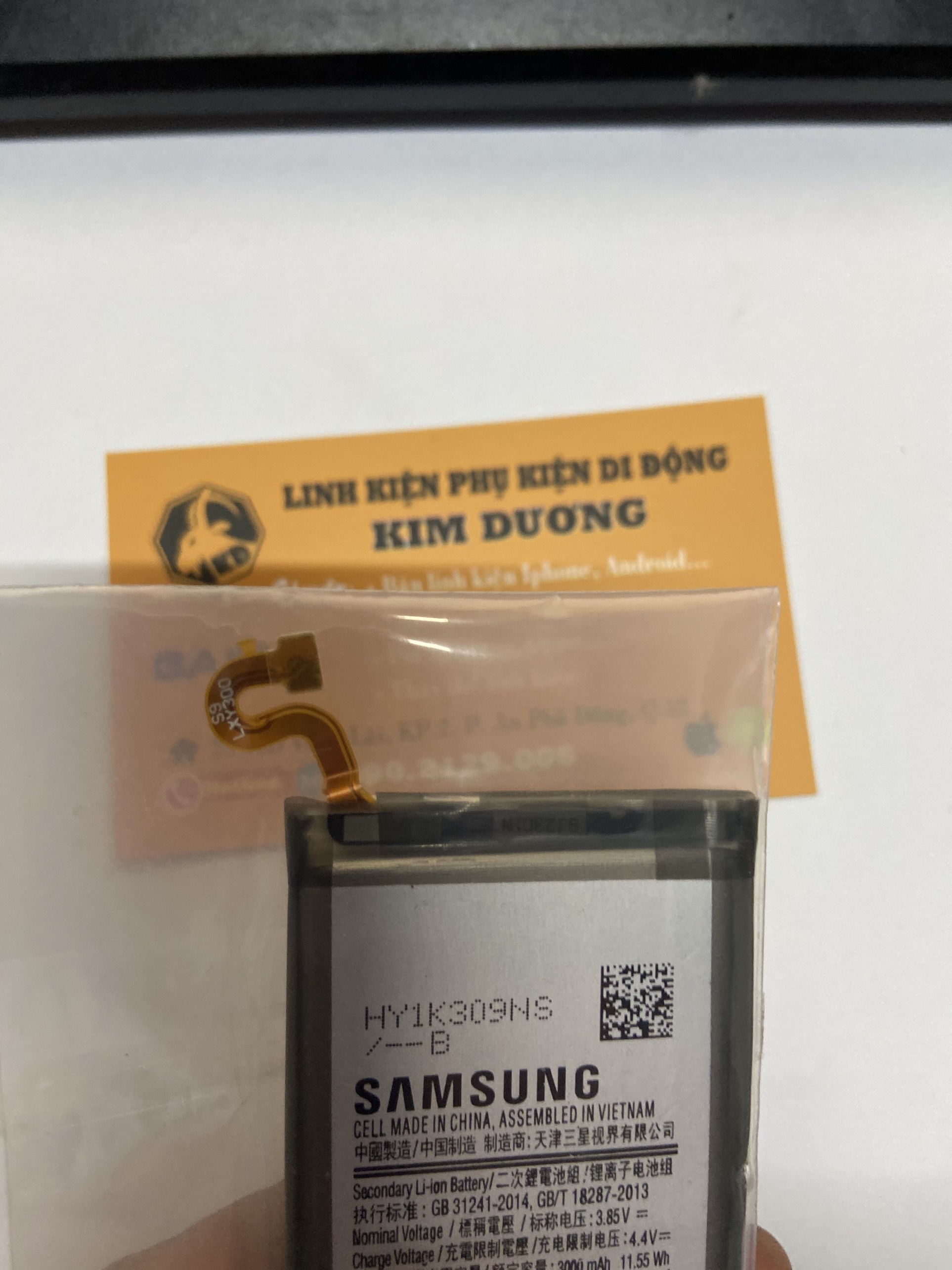 [HCM]Pin Samsung Galaxy S9 G960FD (Mã pin: EB-BG960ABA -3000mAh)