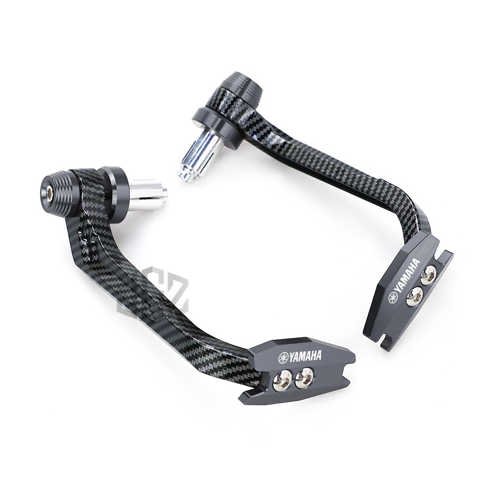 For yamaha motorcycle cnc handle brake lever guard anti-fall hand grip protector carbon fibre design for nvx aerox mxking y15zr sniper