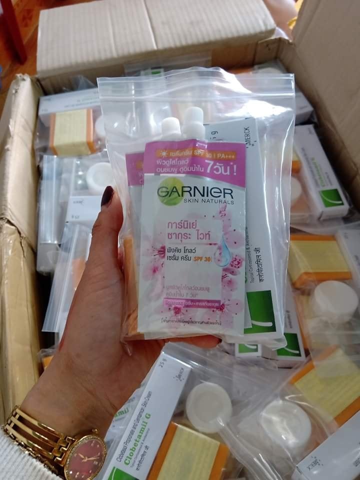 bộ nám túi clobetamin g thái lan 5 món