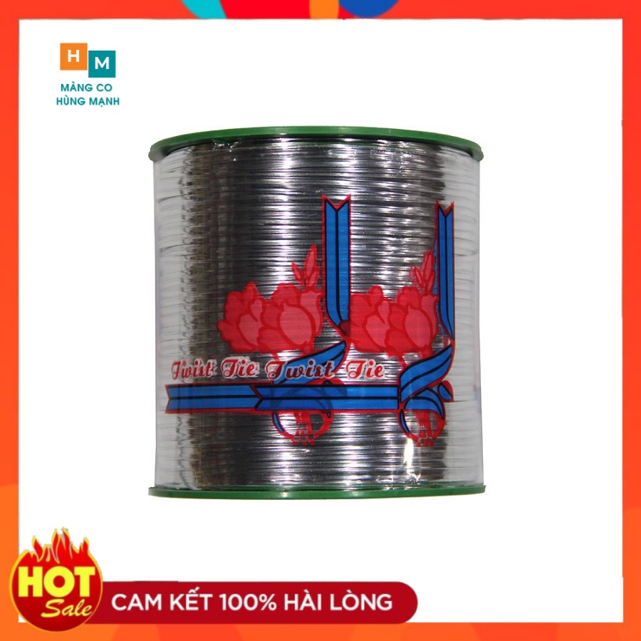 Kẽm làm hoa Handmade - CUỘN TO, CUỘN BÉ