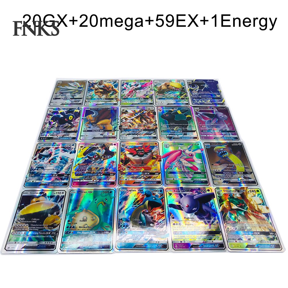 Bộ 100 Thẻ bài Pokemon độc đáo