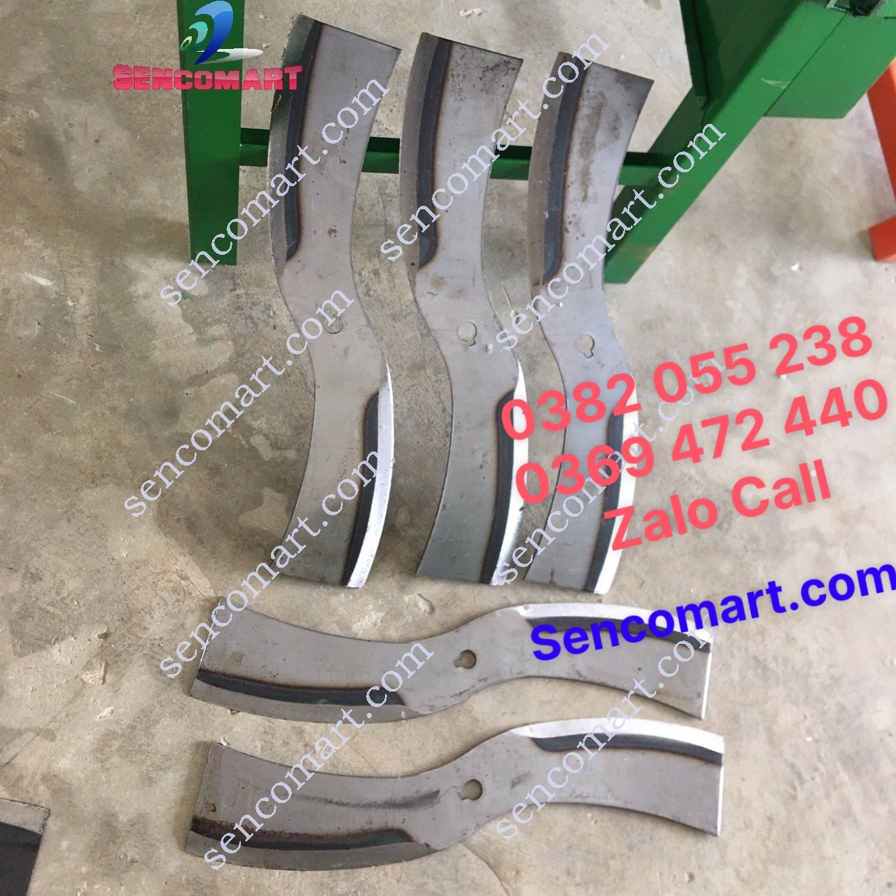 Lưỡi dao gắn máy băm cỏ voi 40cm Sencomart giá tốt