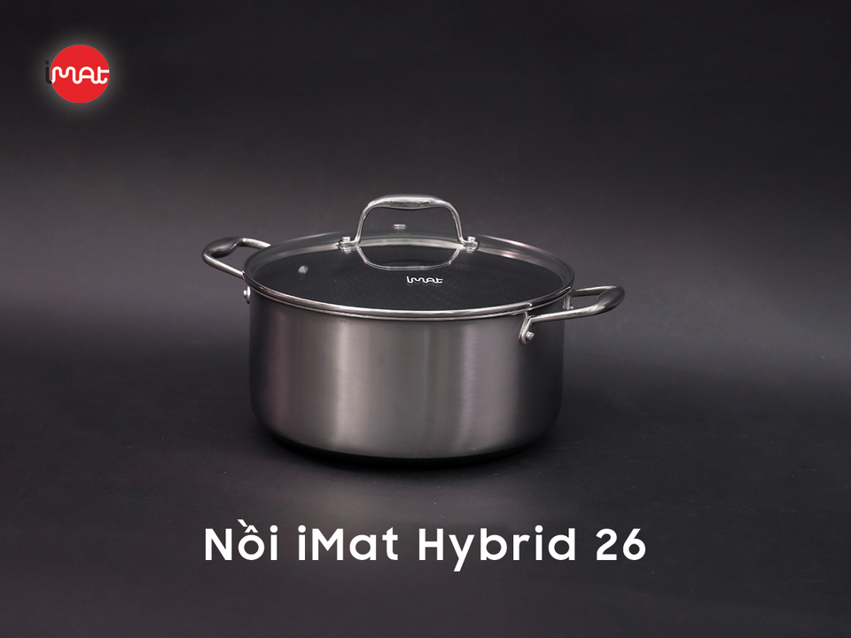 Nồi inox chống dính iMat Blackcube