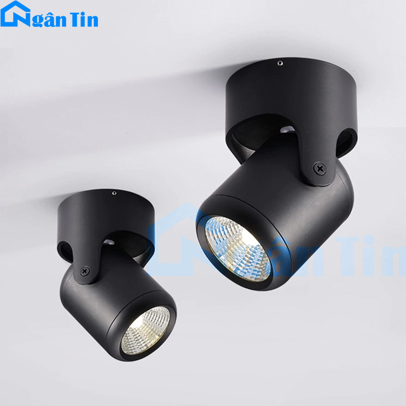 Đèn Led treo tường gắn tường ngoài trời trong nhà Led 10W 3500K VNT612 Ngân Tín