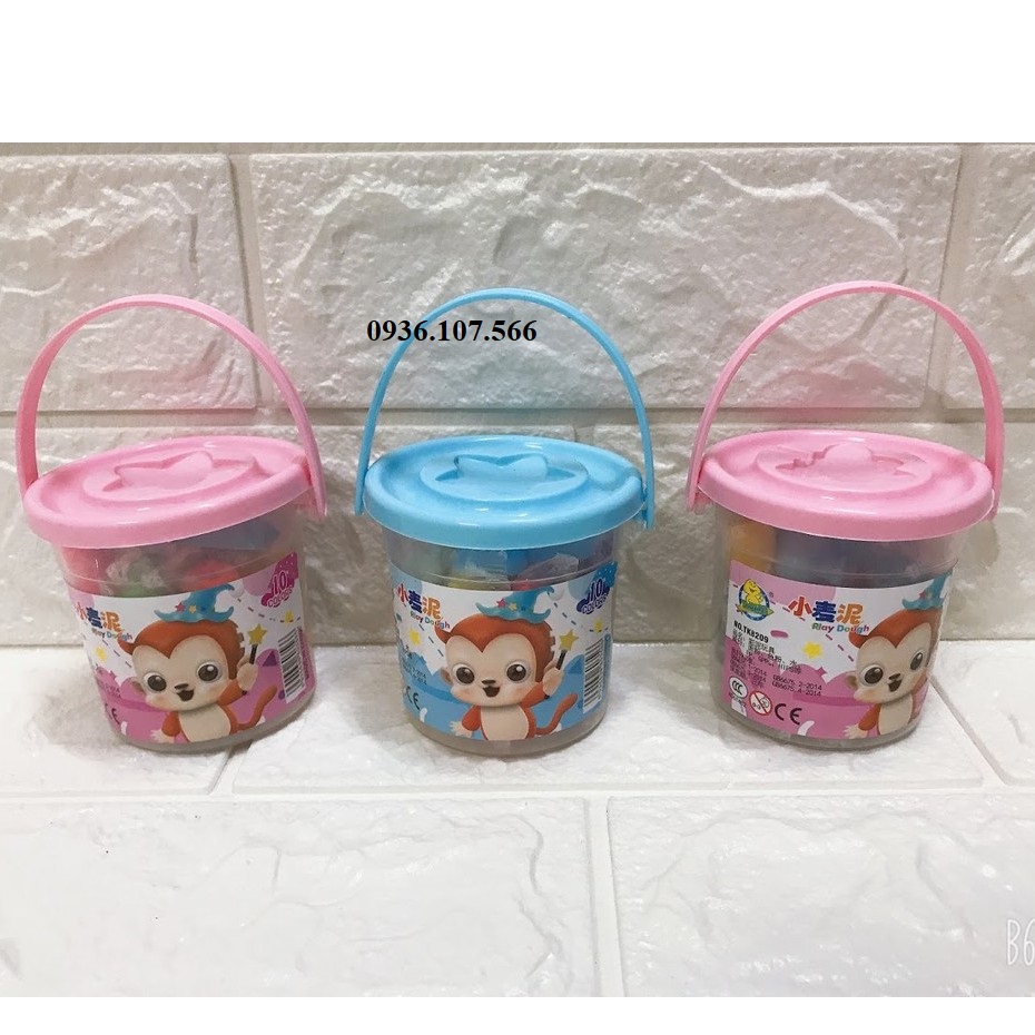 Đất nặn Xô Tặng kèm bộ khuôn