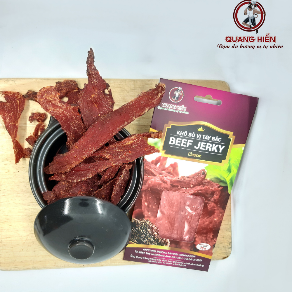 Beef jerky khô bò tây bắc 20g