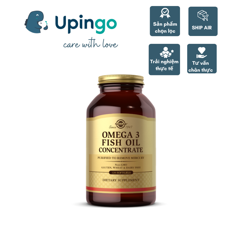 Dầu cá Omega 3 Solgar 120 viên