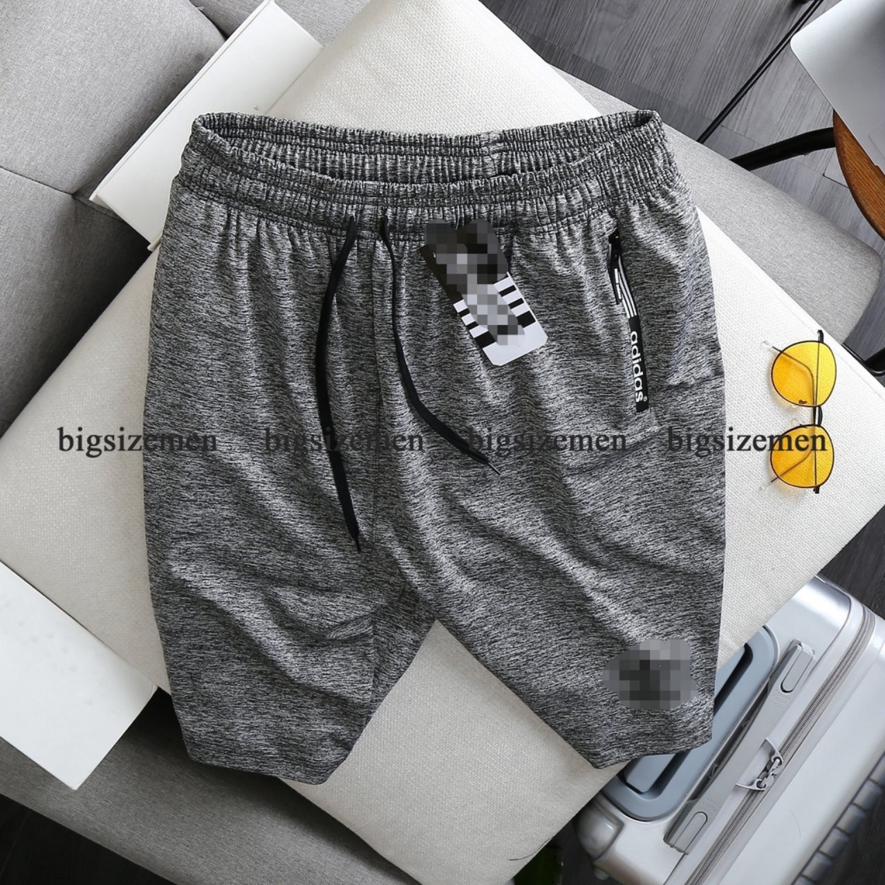 (bigsize) - Quần short thun nam - (60-135kg)