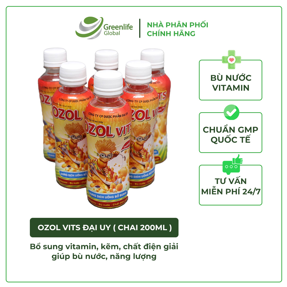 OzolVits Đại Uy - Bù điện giải ( Chai 200ml)