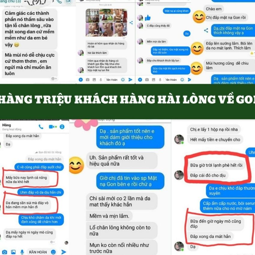 MẶT NẠ GON - CĂNG BÓNG LÀN DA