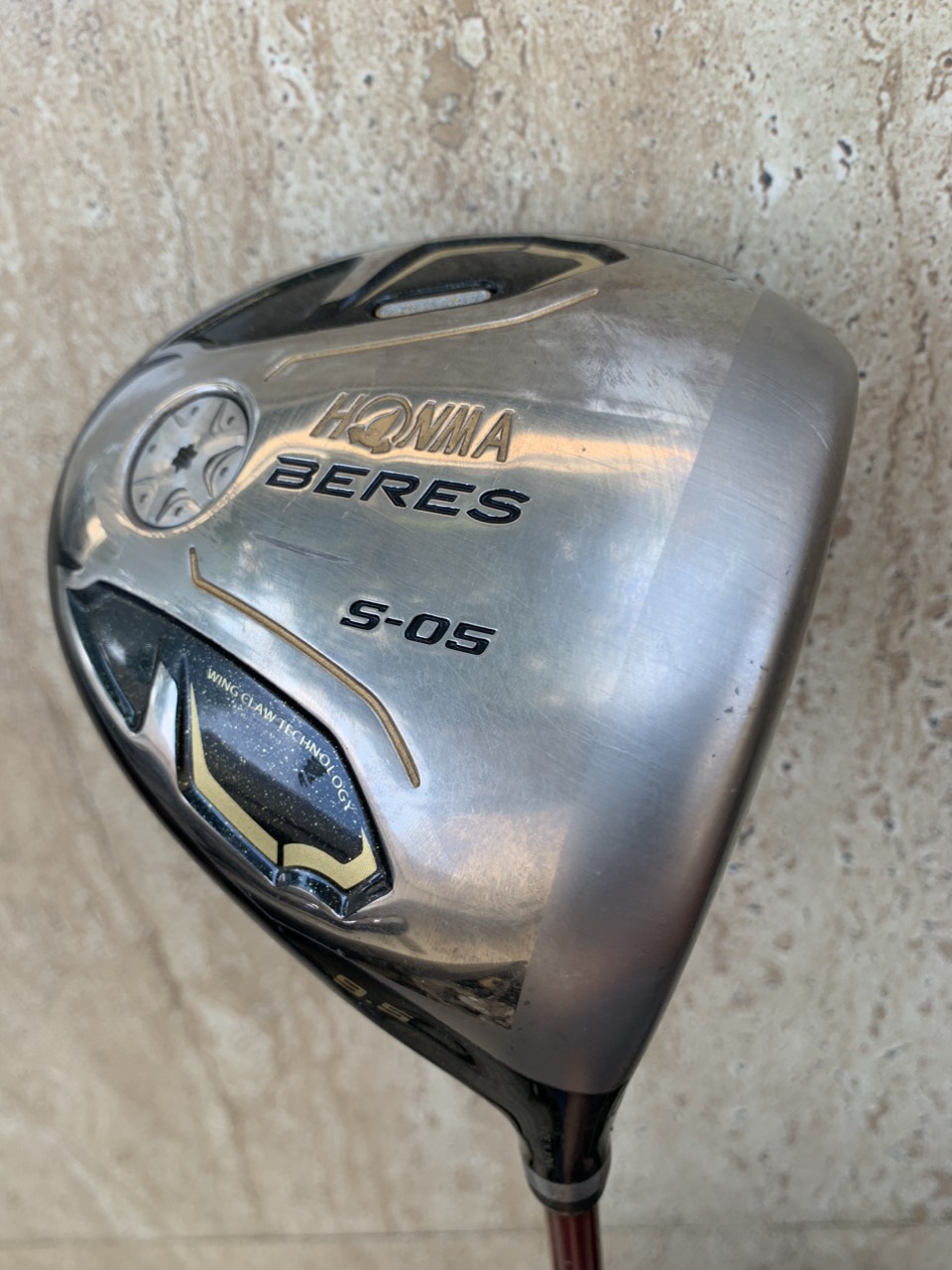 Gậy chơi golf cũ driver honma beres 2* s-05 9.5 độ flex sr- secondhand 2 nd 6348