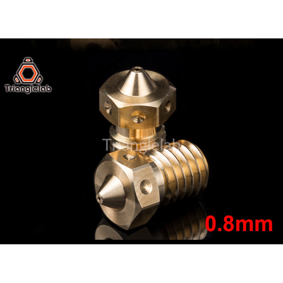 Đầu phun máy in 3D E3D cao cấp - Nozzle E3D (0.3 - 0.8mm) - Trianglelab