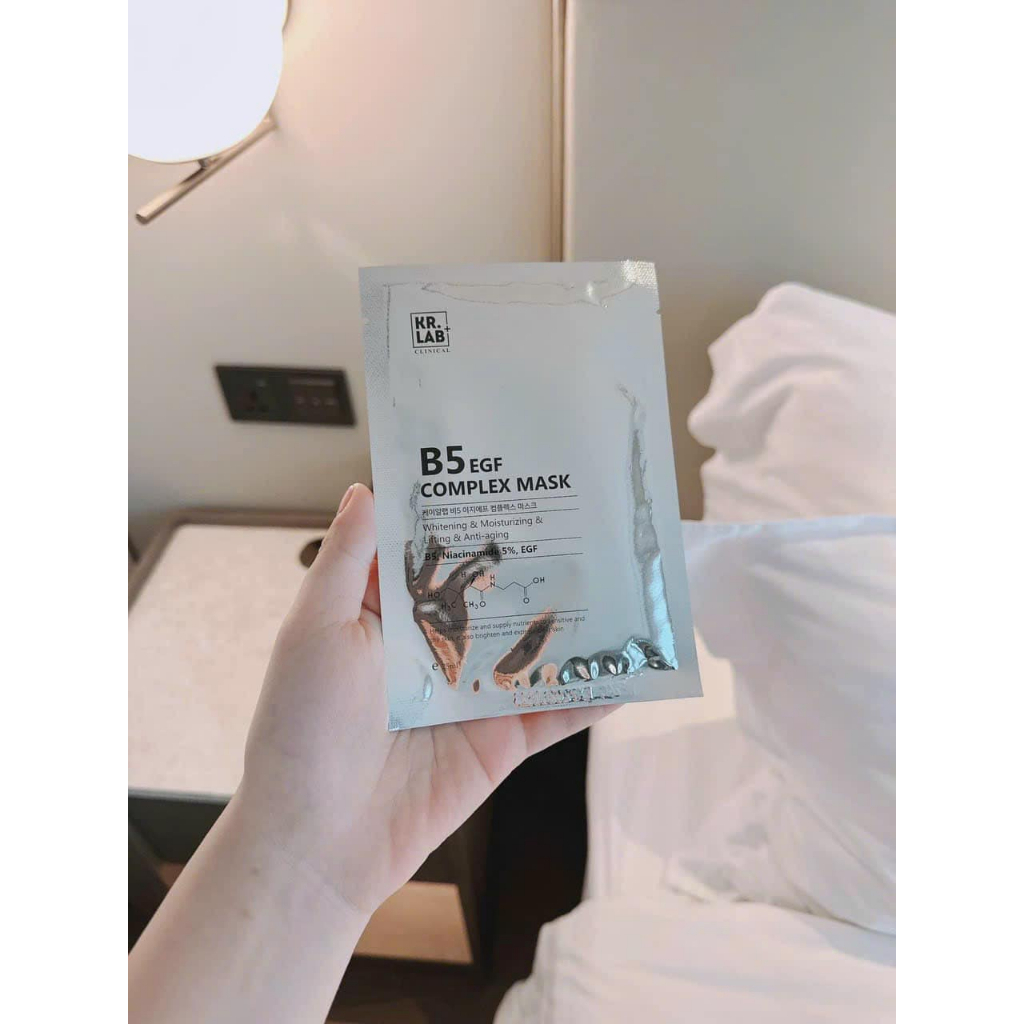 1 Miếng Mặt Nạ Phục Hồi KR.Lab+ B5 EGF Complex Mask Hàn Quốc