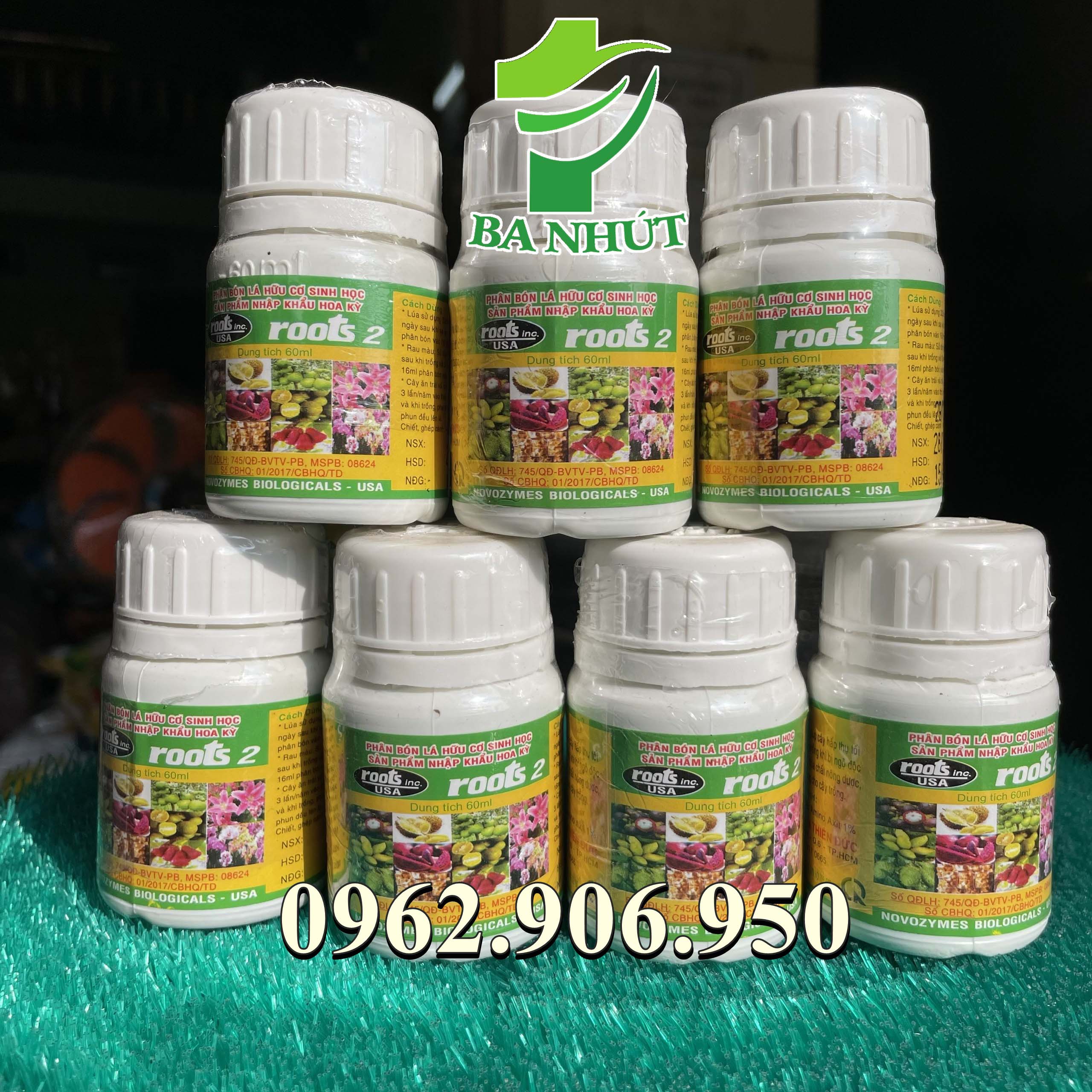 Phân Bón Lá Cao Cấp Kích Ra Rễ ROOTS 2 Hoa Kỳ (100ml)