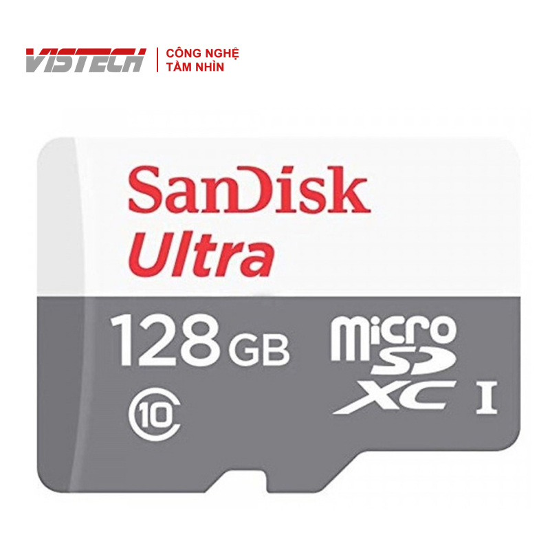 Thẻ Nhớ MicroSDHC SanDisk Ultra 128GB 80MB/s 533x SDSQUNS-128G-GN3MN