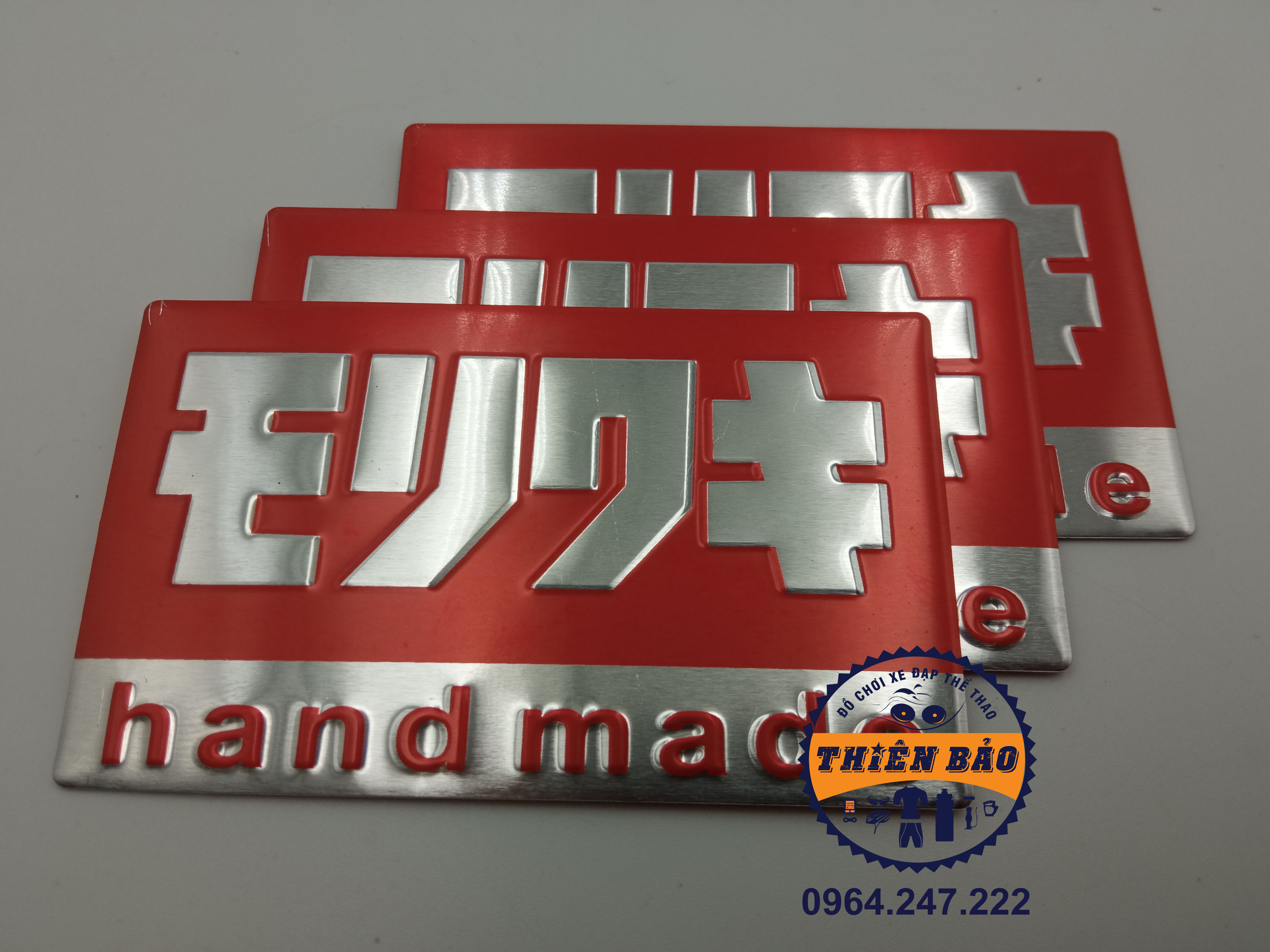 Tem dán xe máy Japan Hand made , logo dán xe, decal phuộc #58
