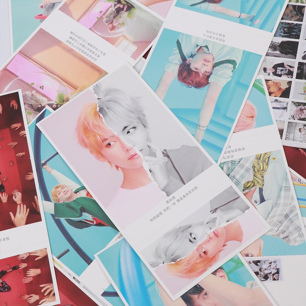 Postcard BTS (30 Postcard + 30 Lomo + 120 Hình Dán) album LOVE YOURSELF