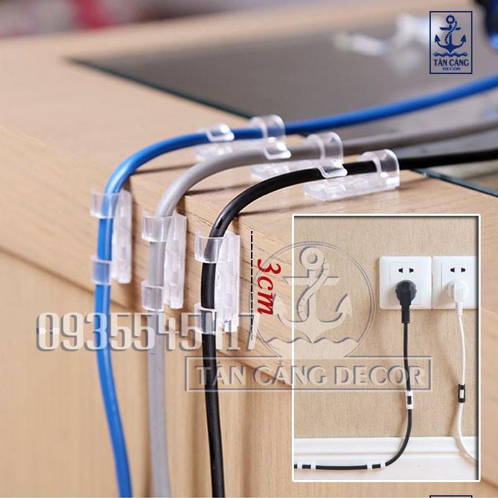 Combo 5 cái nẹp dây điện 3 m