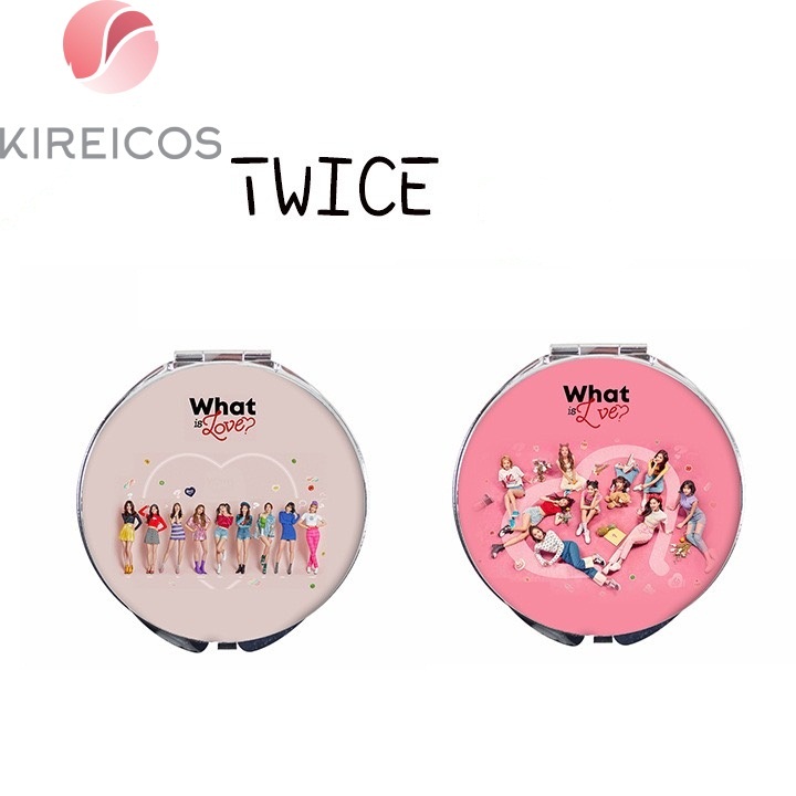 [HCM]Gương Trang Điểm Mini Bỏ Túi Hình Nhóm Nhạc  - Ngẫu Nhiên - kireicos