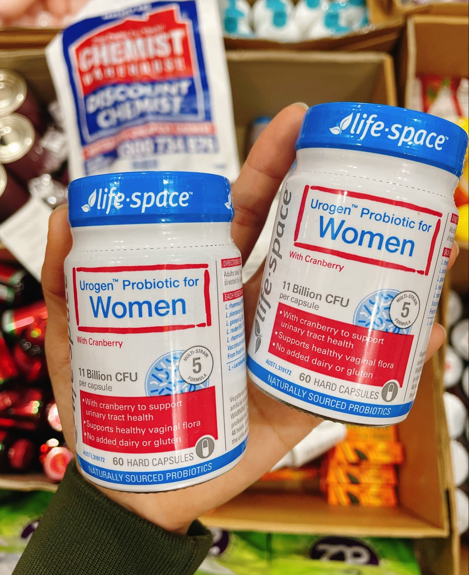 Life Space Urogen Probiotic For Women 60 viên men vi sinh