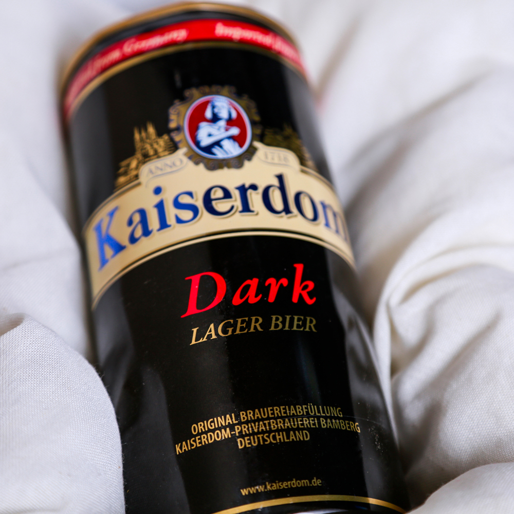 Bia Kaiserdom Dark - nhập khẩu Đức - 6 lon 500ml