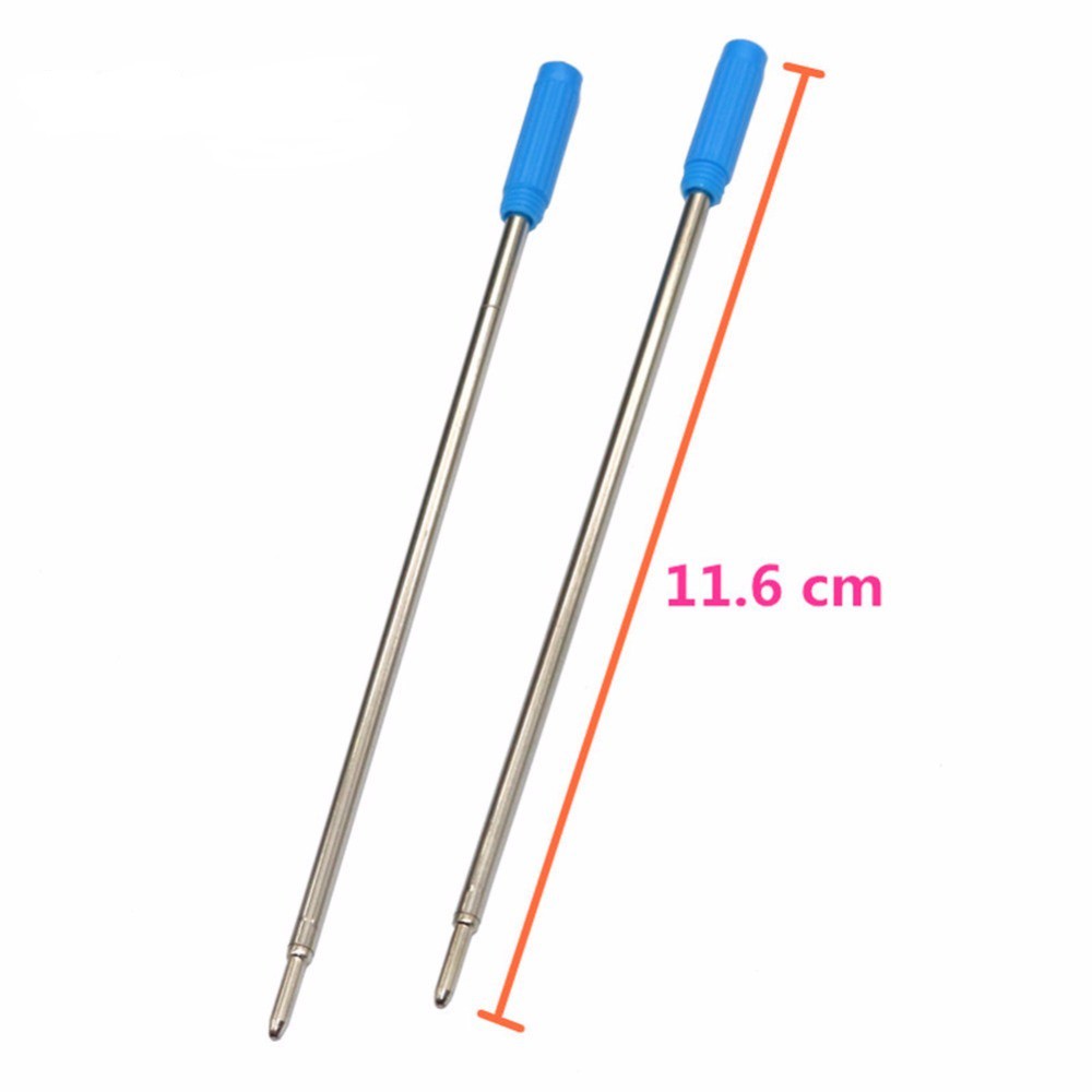 [Set 2c] Ruột bút viết Bi nét 0.7 mm vỏ sắt dài