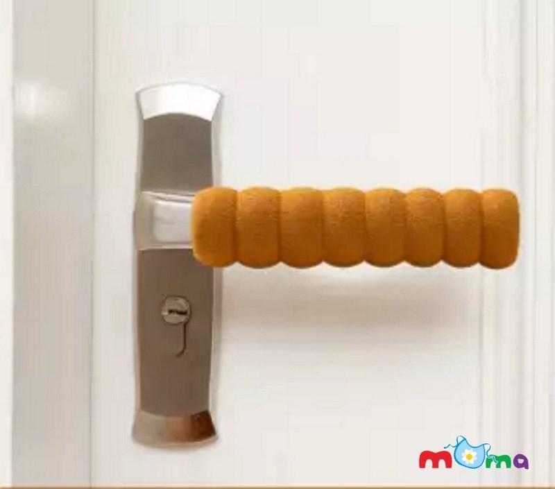 Mút bọc tay nắm cánh cửa, mút bọt biển xốp bảo vệ tay cầm, chốt gạt mở cửa phòng, cửa tủ chống va chạm, chống va đập