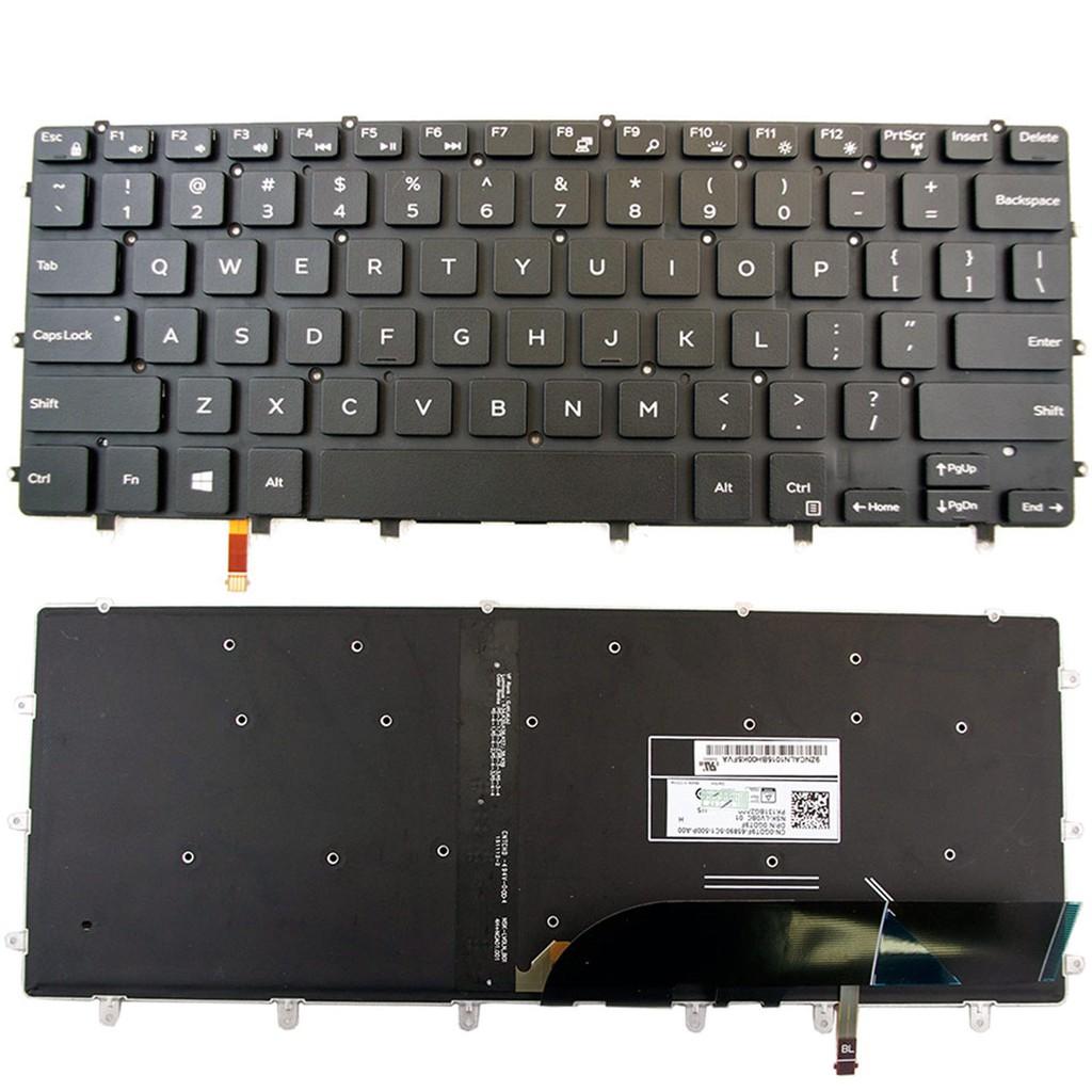 Bàn phím Laptop Dell XPS 9550 có đèn LED - Backlit