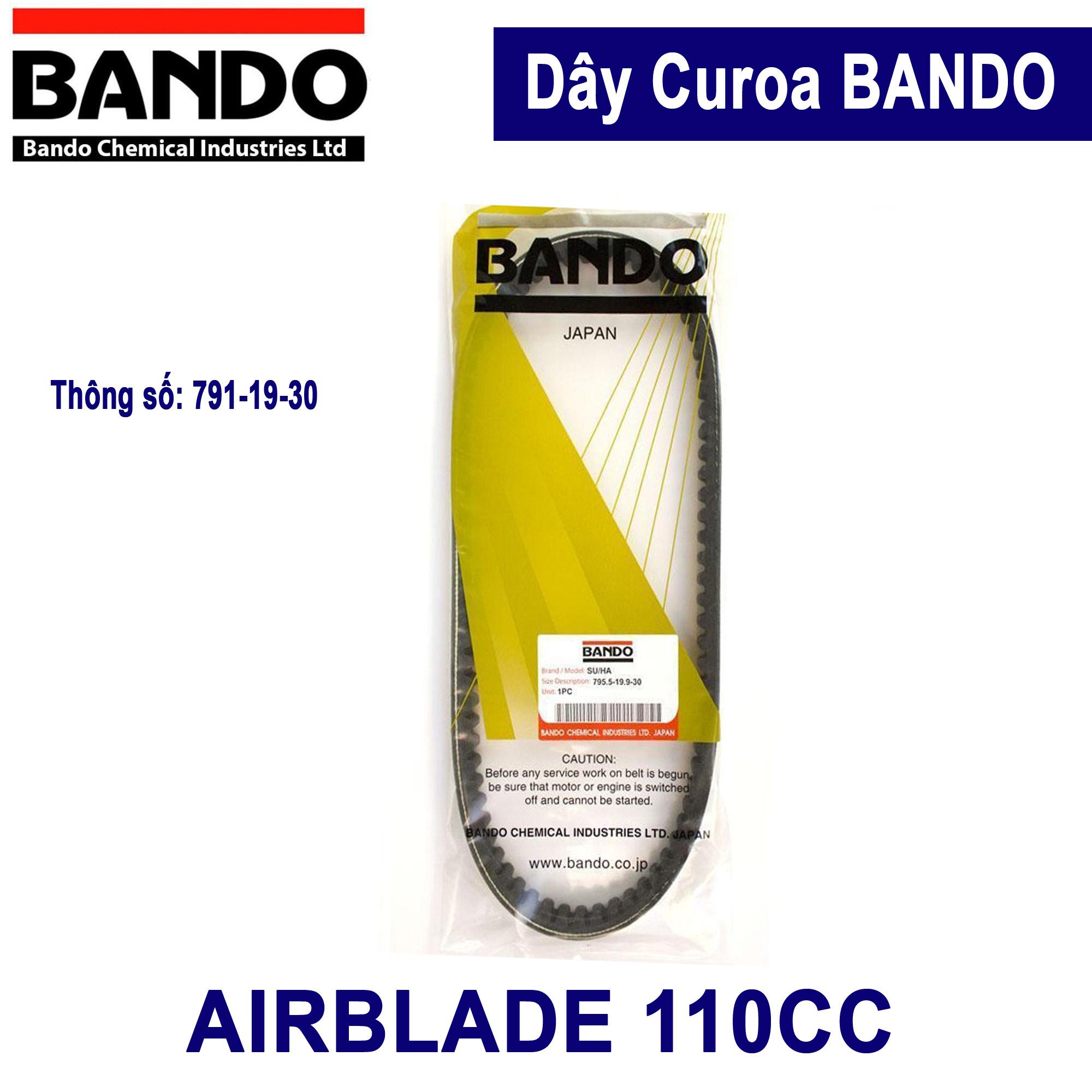 Dây curoa Honda Airblade 110, Click 110 - Thái Lan