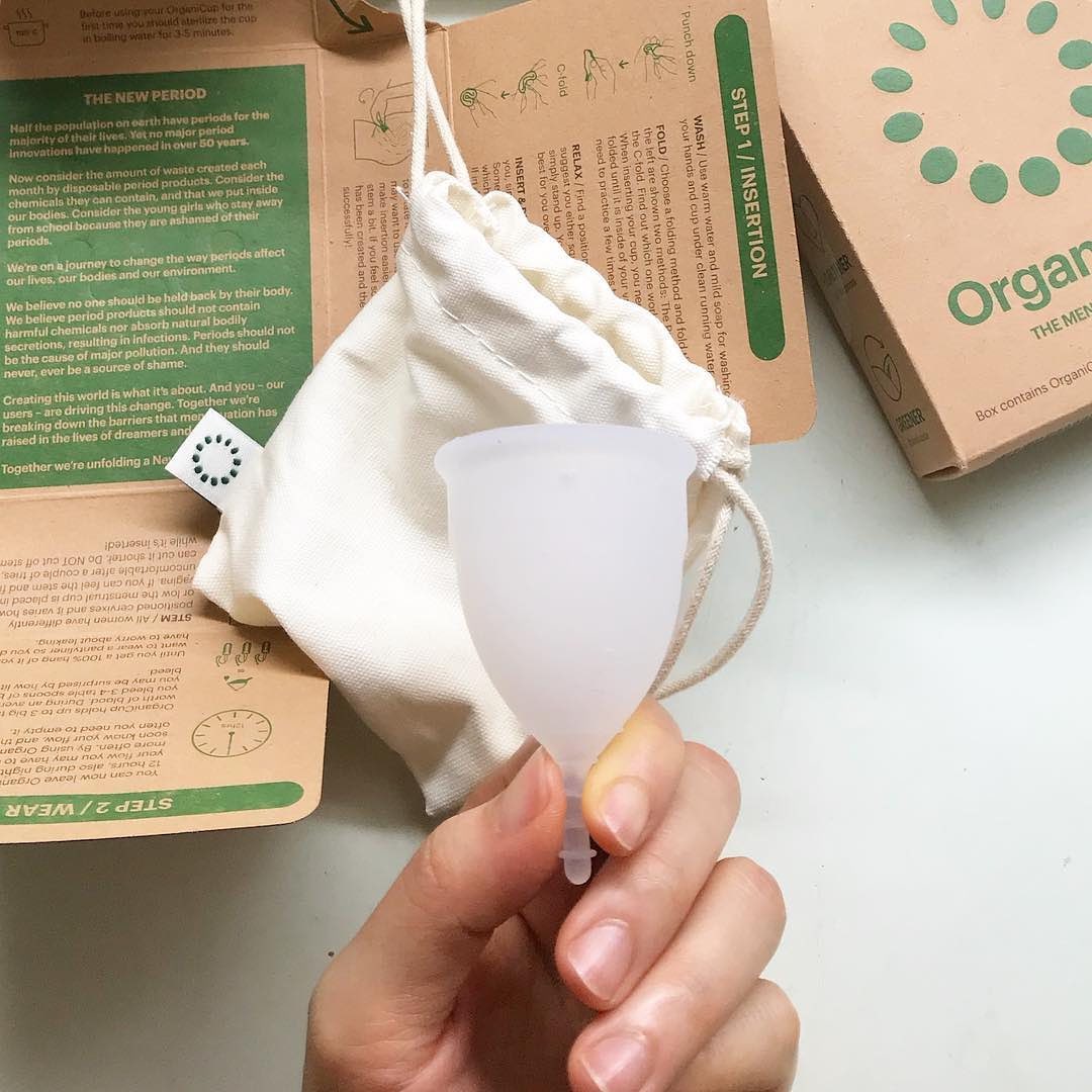 Cốc nguyệt san OrganiCup [Size A] - Nhập khẩu Đan Mạch