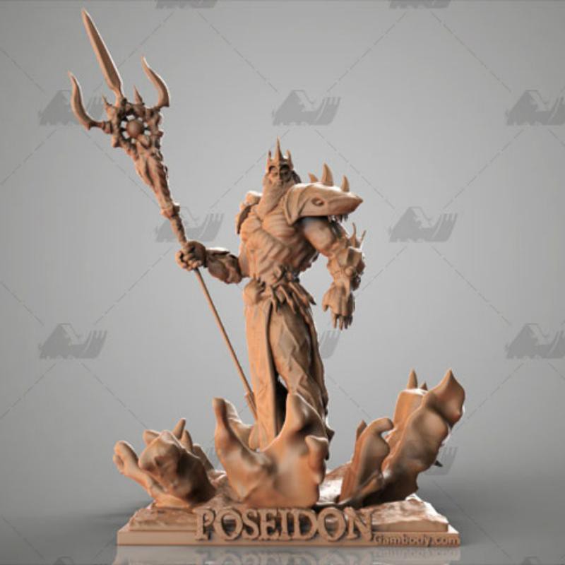 File in 3D Poseidon