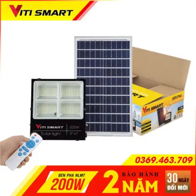 Đèn năng lượng mặt trời VITI SMART công suất 200 W. Den nang luong mat troi VITI SMART