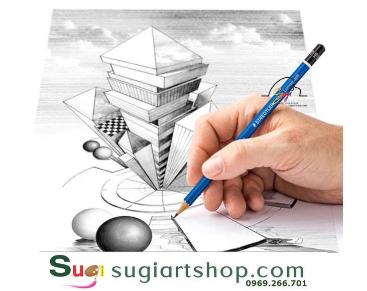 CHÌ PHÁC THẢO STAEDTLER MARS® LUMOGRAPH® 100 [ Sugi art shop ]
