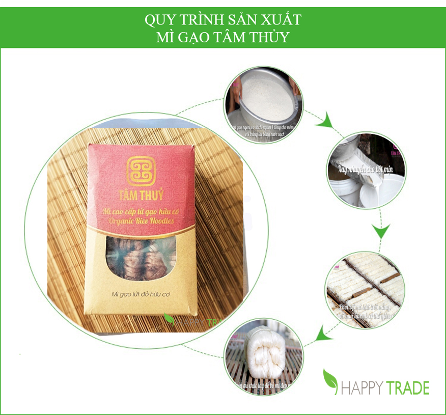 Bún gạo khô sạch Tâm Thủy 300g