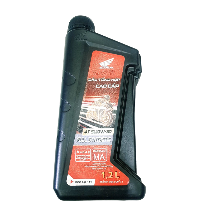 Nhớt xe số honda 4t sl10w30 full synthetic