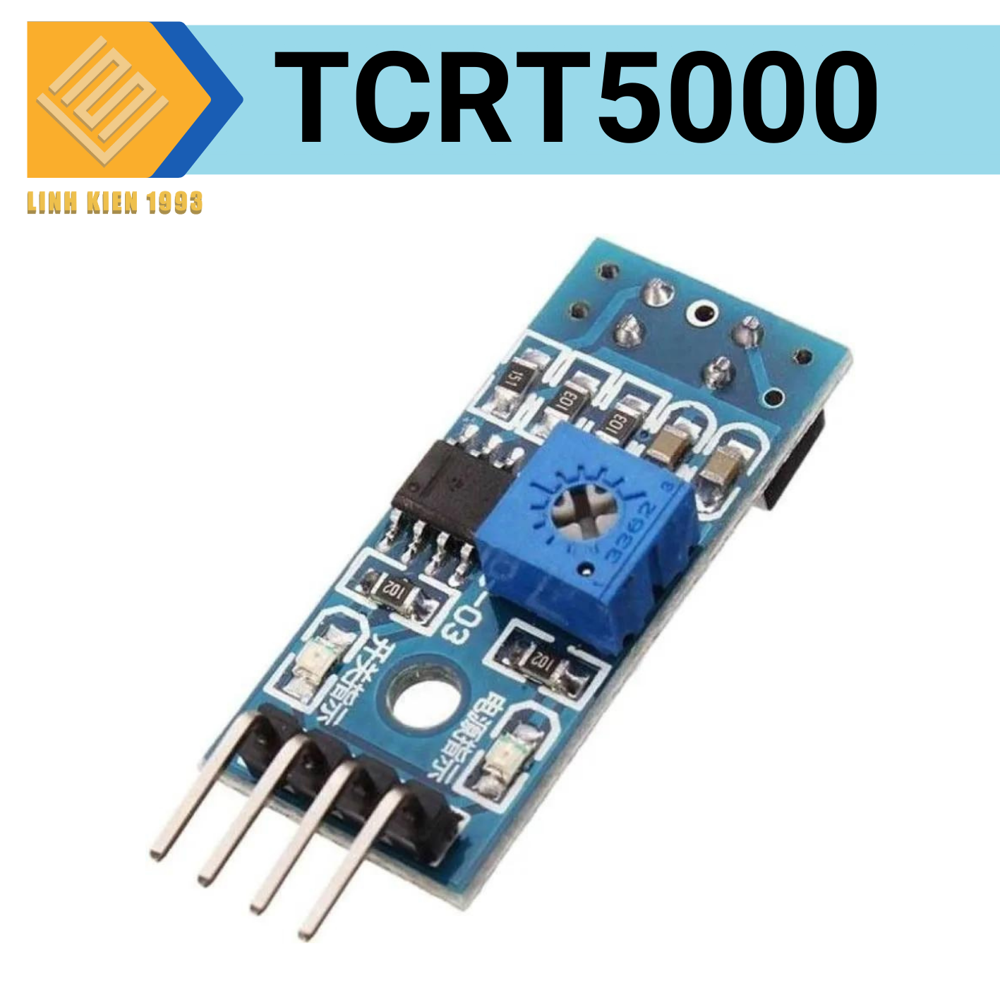 Cảm biến dò line TCRT5000 Line Follower Sensor 1 kênh