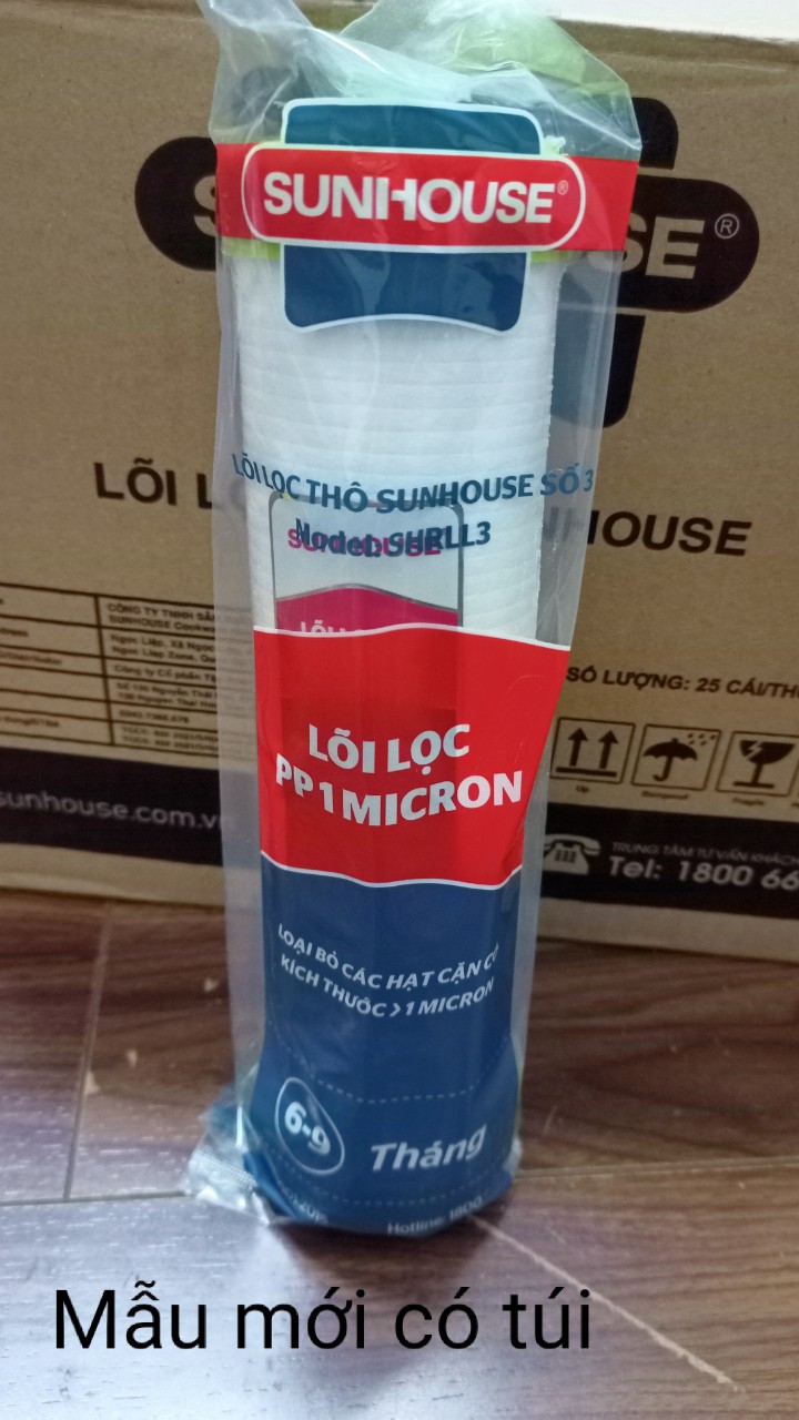 LÕI LỌC NƯỚC SỐ 3 SUNHOUSE SHRLL3