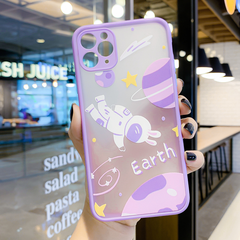 Ốp Lưng Nhám Chống Sock Va Đập Bảo Vệ Camera Planet