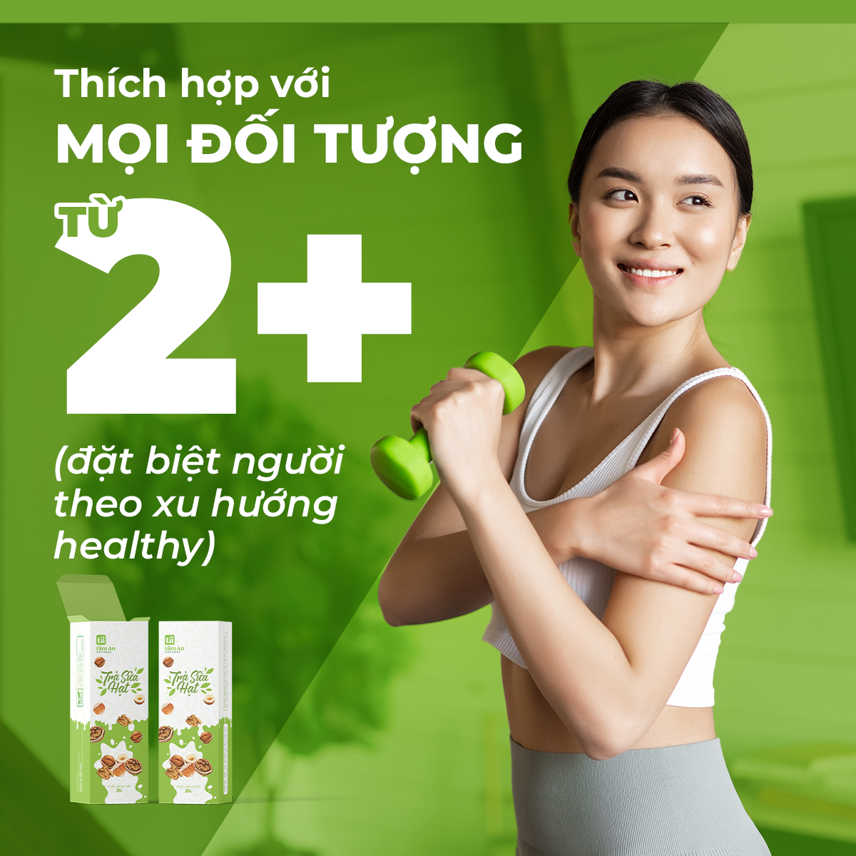 HỘP TRÀ SỮA HẠT 5 gói/hộp 125g