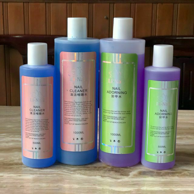Nước lau gel nước phá gel li nail - nước lau gel 200ml
