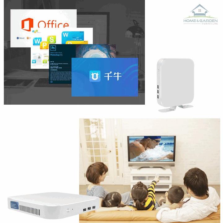 Home and Garden - PC MINI BOX INTEL I3 Ram 4G, SSD 120Gb model 2019