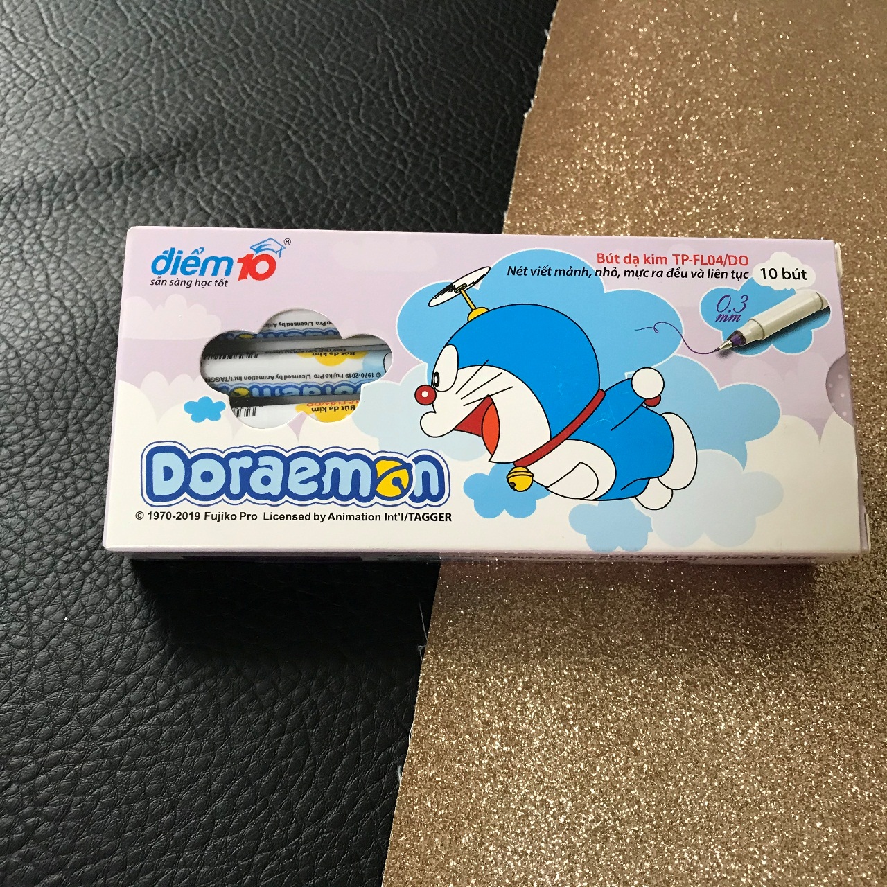 [HCM]Hộp Bút dạ Kim FL-04/DO [10 bút] - Bút Lông Kim