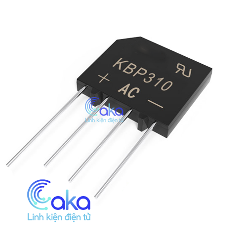 Diode cầu 3a 1000v kbp310