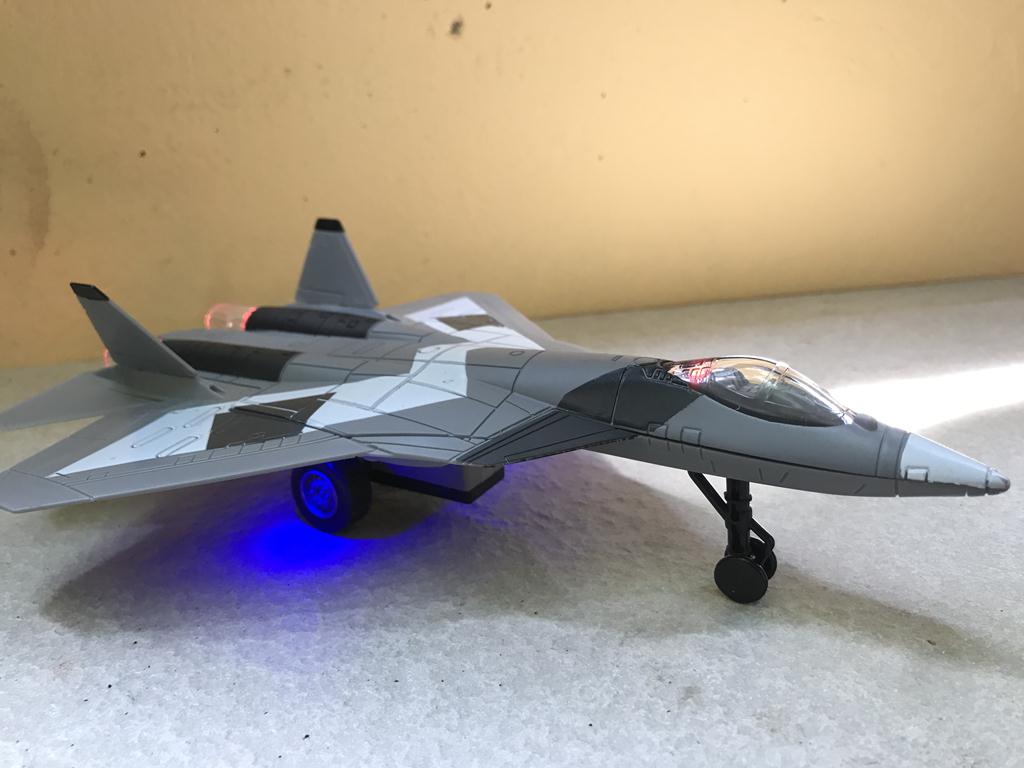 Mô hình Máy bay đồ chơi SU-57 kim loại &ABS