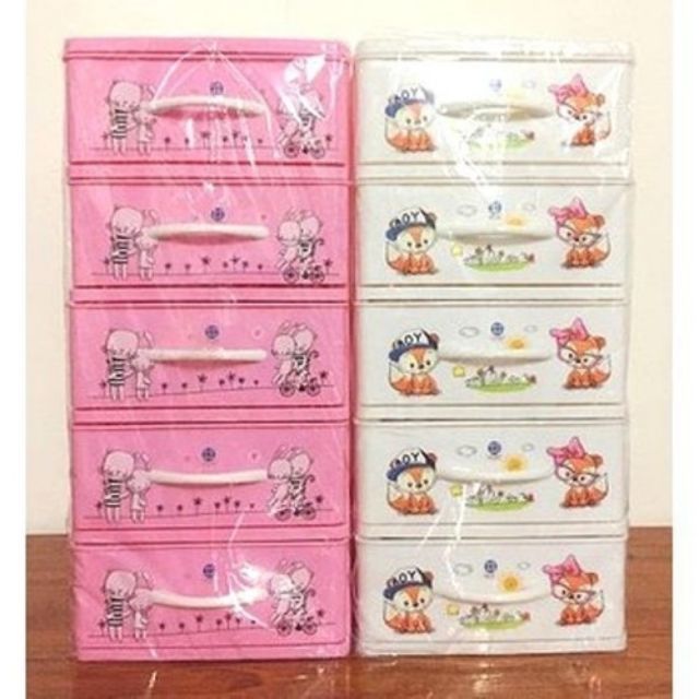 Tủ nhựa Sông long 5 tầng - Kích thước 40x 20 x 23 cm - Nhựa PP chính phẩm không độc hại