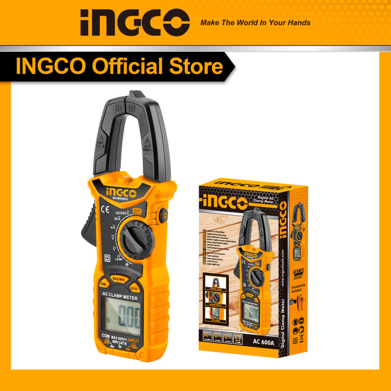 Bảng giá Kìm đo AC kỹ thuật số INGCO DCM6003